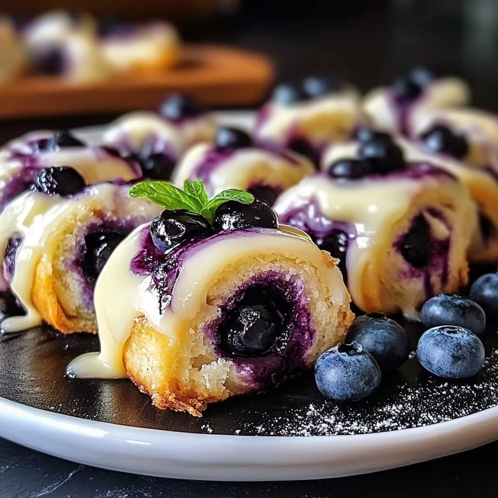 Blueberry pastry