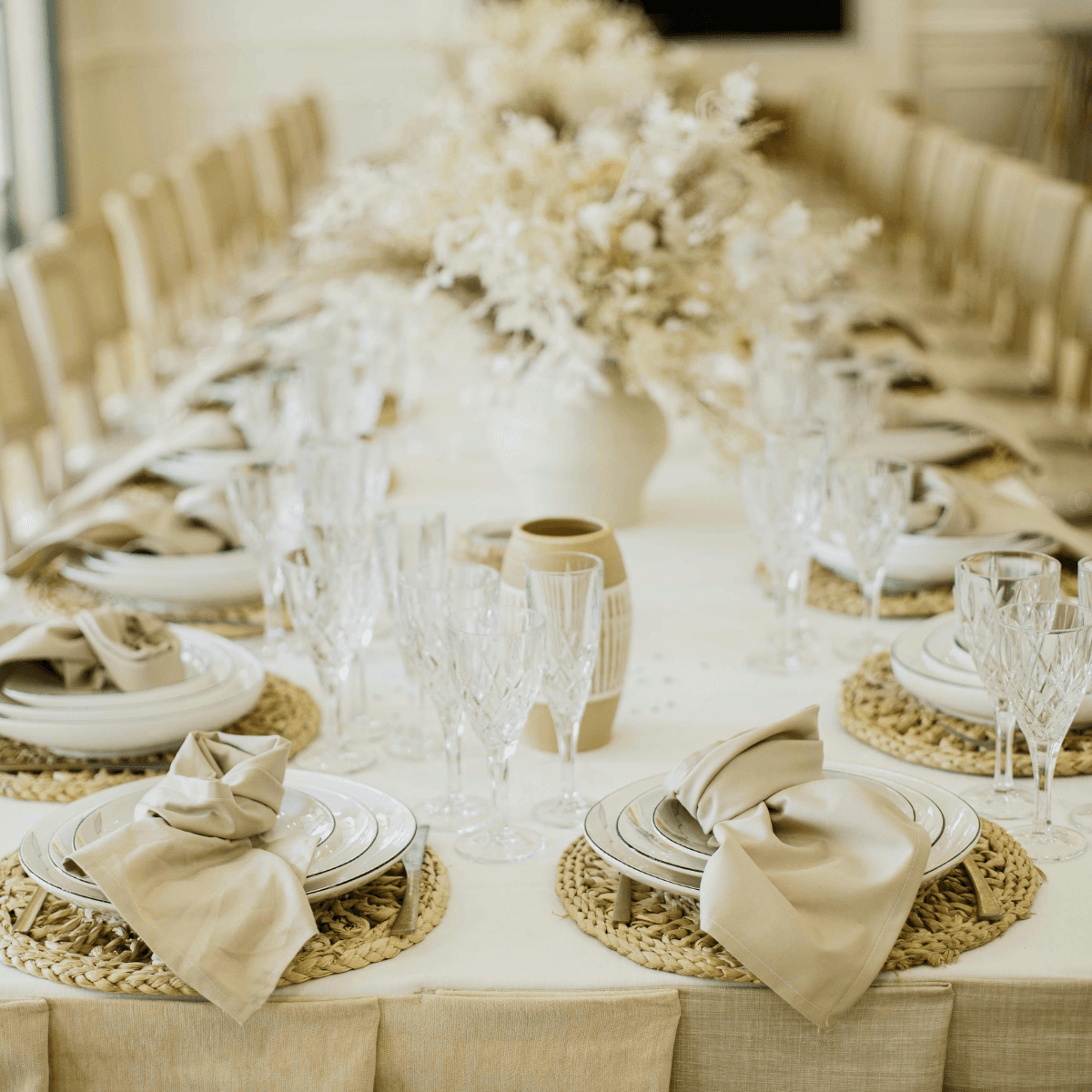 Wedding tablescape