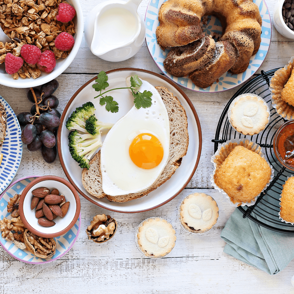 Brunch spread