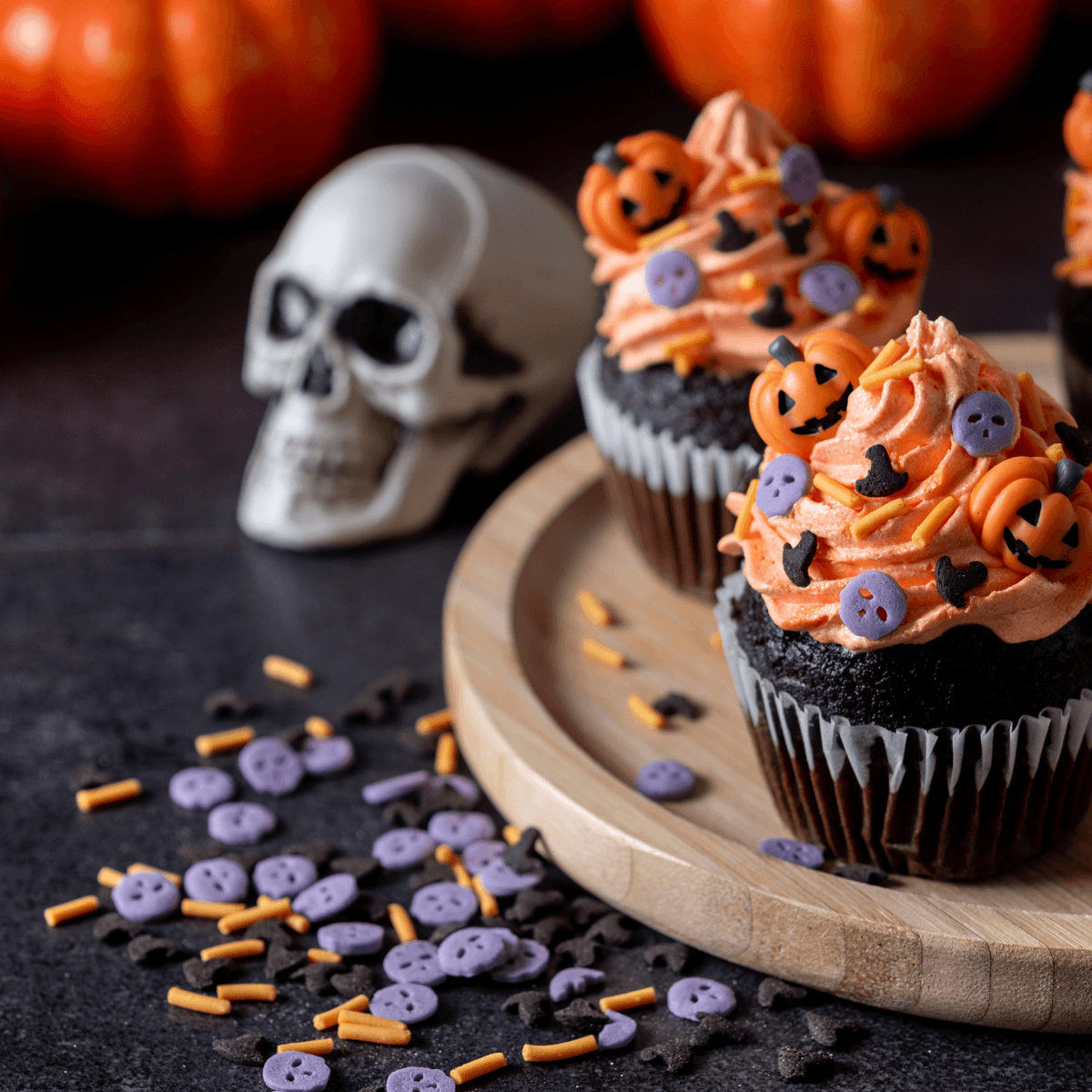 Halloween cupcakes